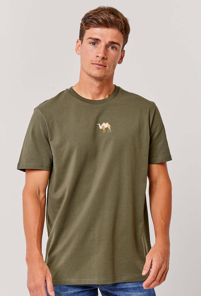 camel mens t-shirt Big Wild Thought