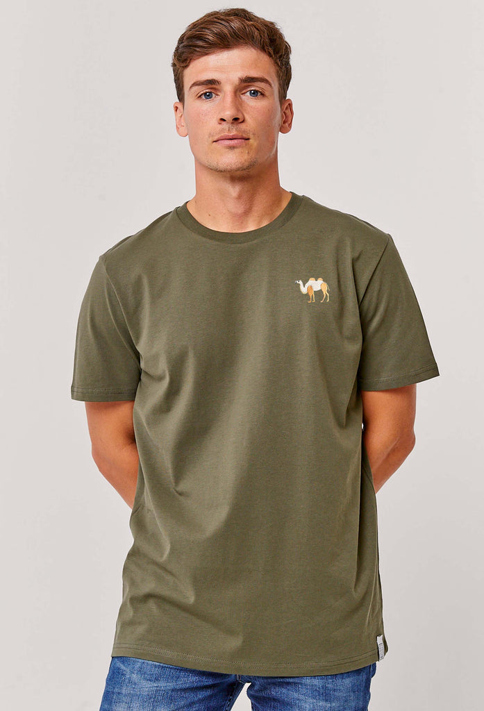 camel mens t-shirt Big Wild Thought