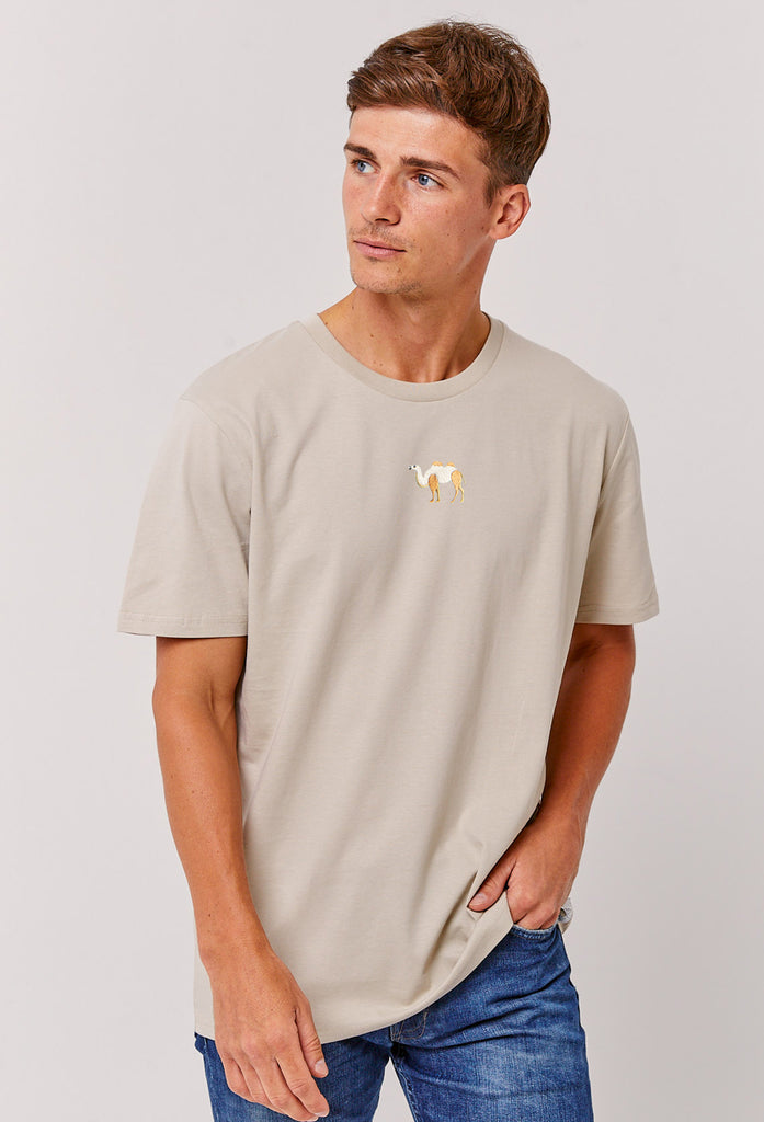 camel mens t-shirt Big Wild Thought