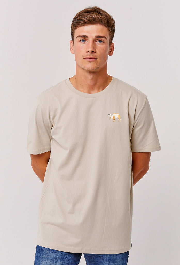 camel mens t-shirt Big Wild Thought