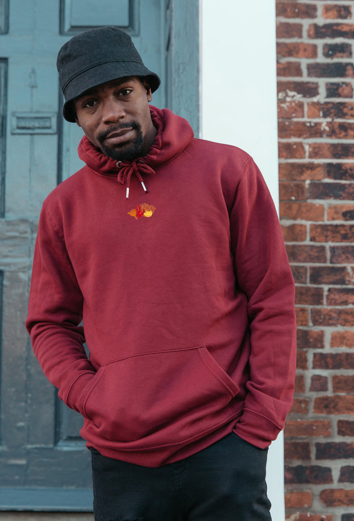coral reef hoodie Big Wild Thought
