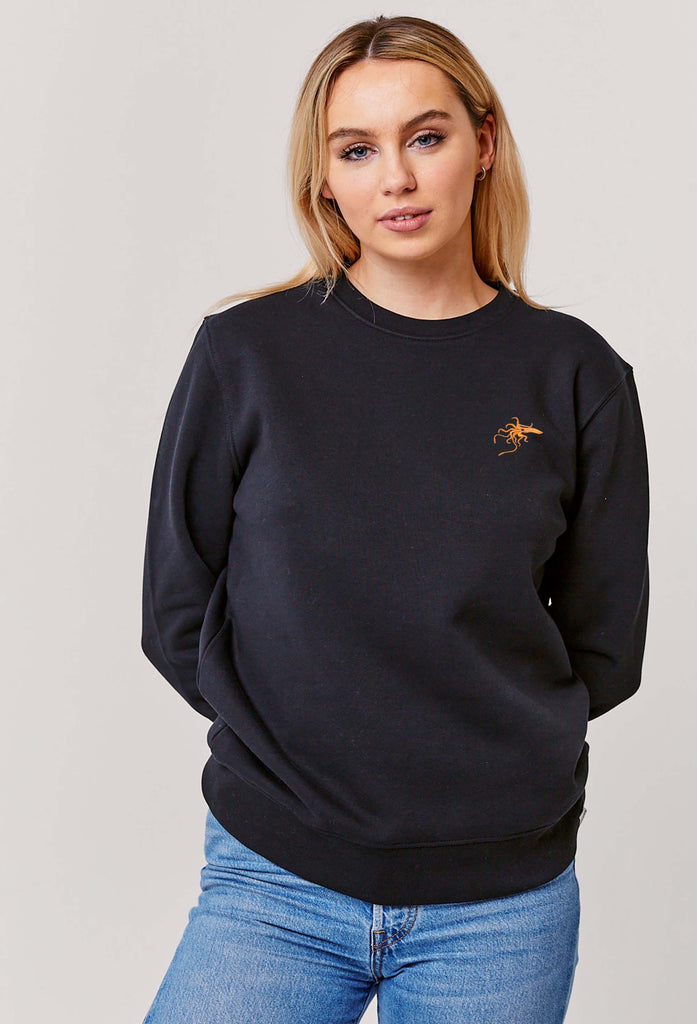 giant squid womens sweatshirt Big Wild Thought