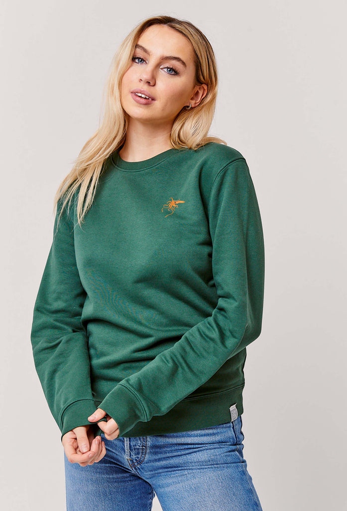 giant squid womens sweatshirt Big Wild Thought