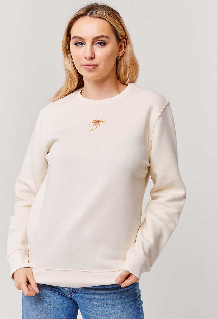 giant squid womens sweatshirt Big Wild Thought