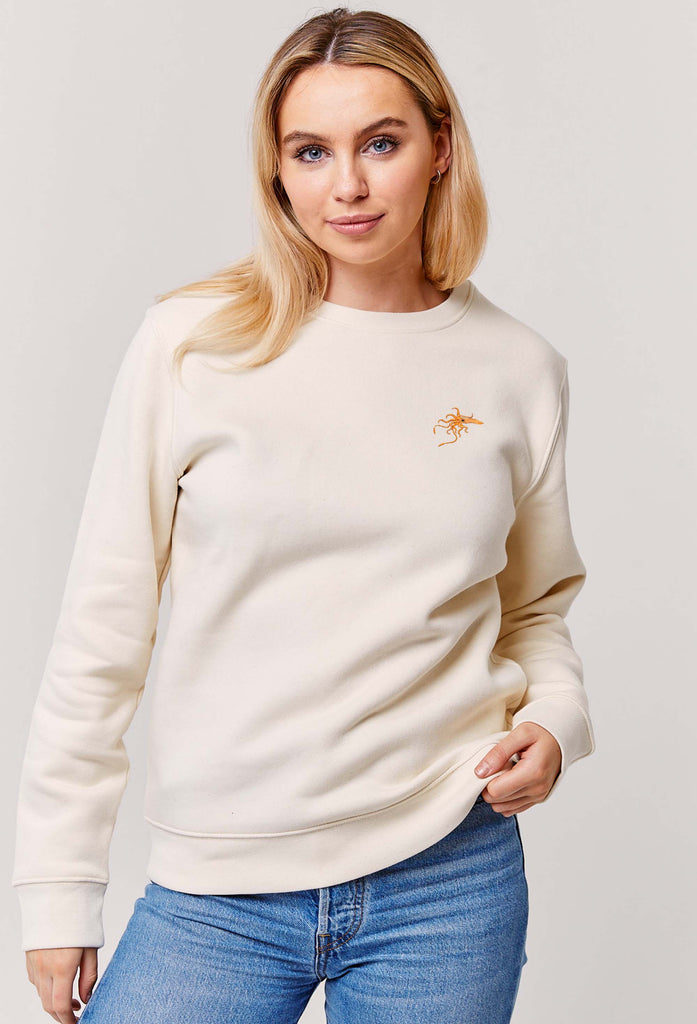 giant squid womens sweatshirt Big Wild Thought