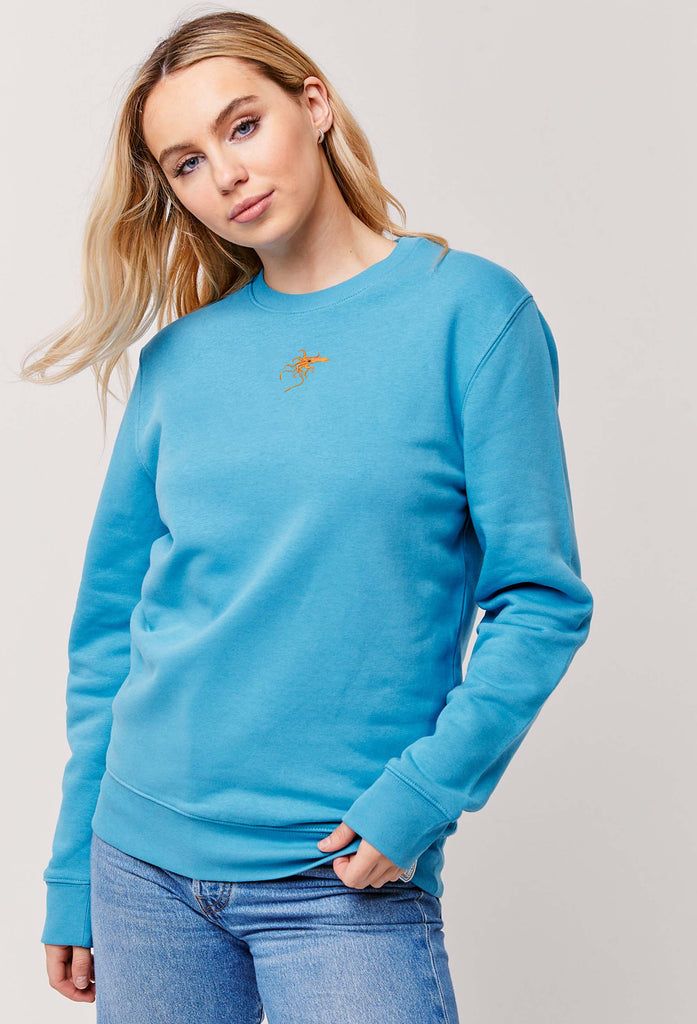 giant squid womens sweatshirt Big Wild Thought