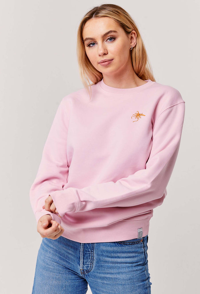 giant squid womens sweatshirt Big Wild Thought