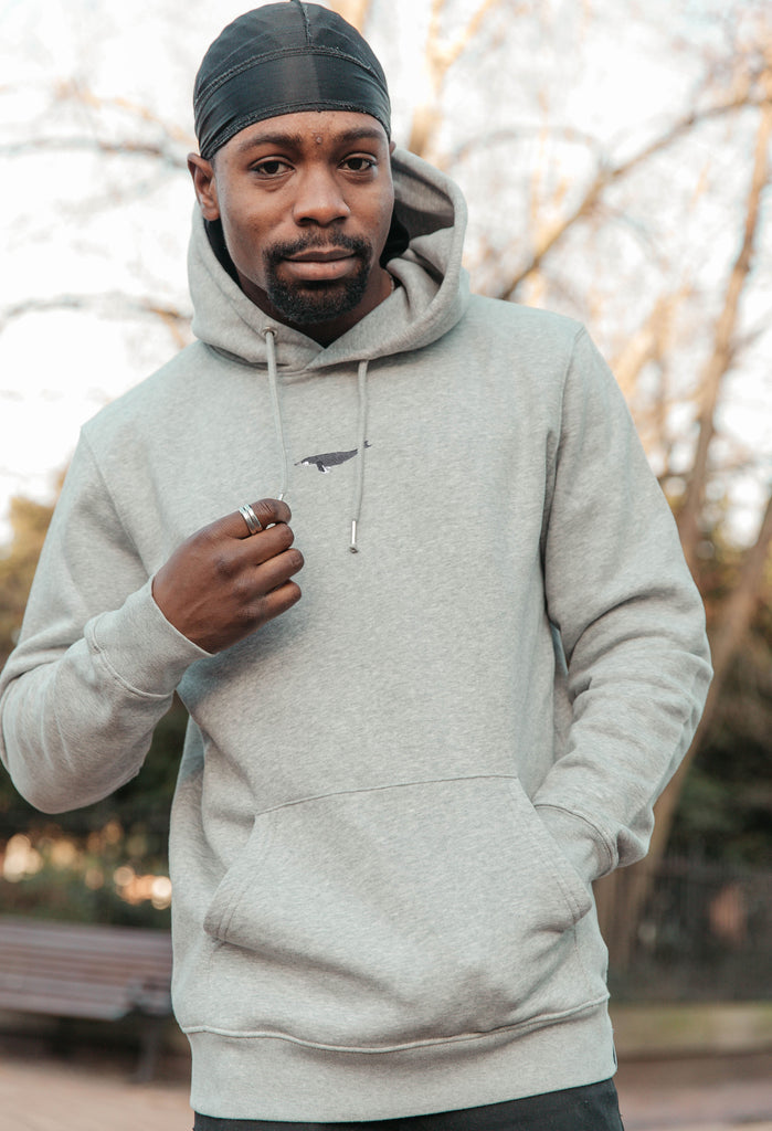 humpback whale hoodie Big Wild Thought