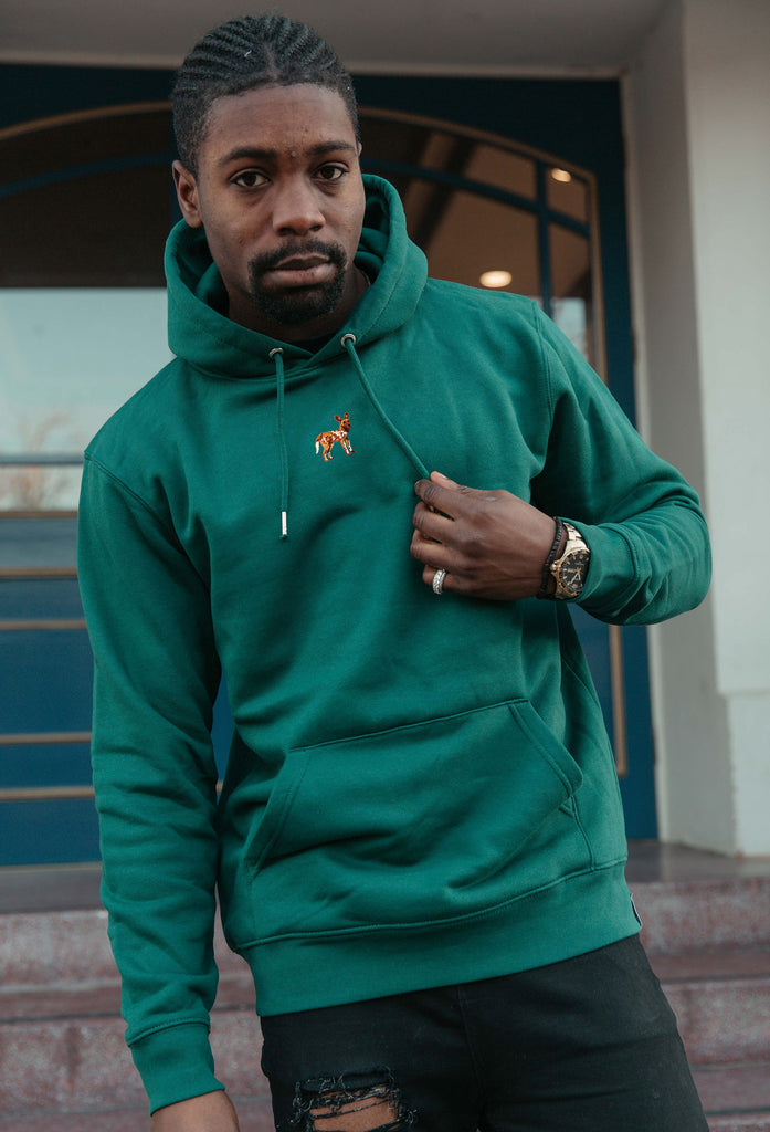 painted dog hoodie Big Wild Thought