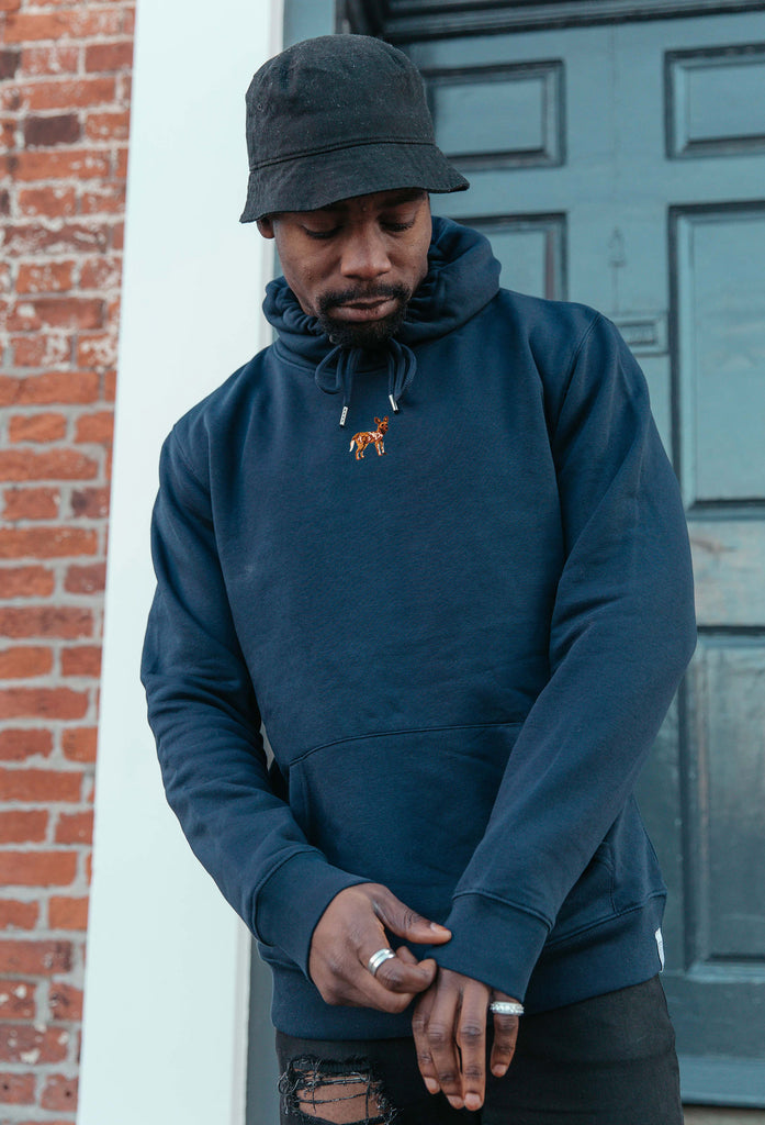 painted dog hoodie Big Wild Thought