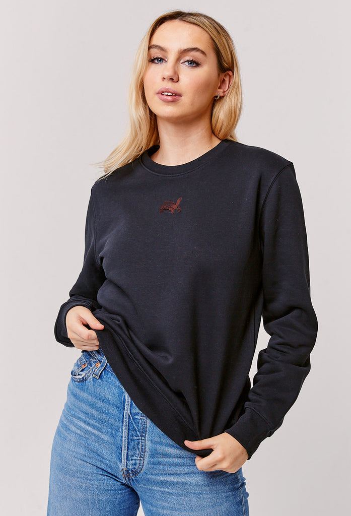 galapagos tortoise womens sweatshirt Big Wild Thought