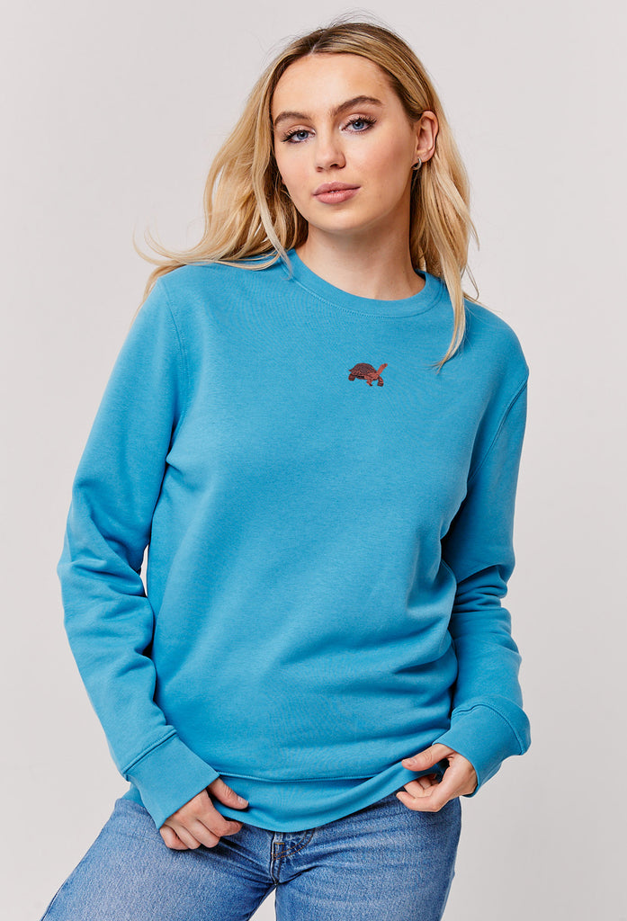 galapagos tortoise womens sweatshirt Big Wild Thought
