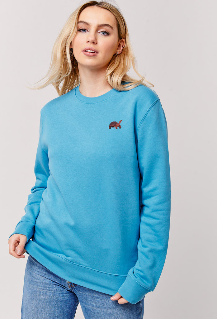 galapagos tortoise womens sweatshirt Big Wild Thought