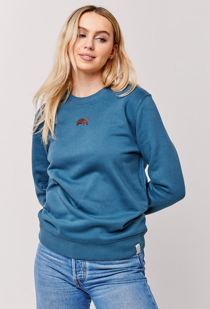 galapagos tortoise womens sweatshirt Big Wild Thought