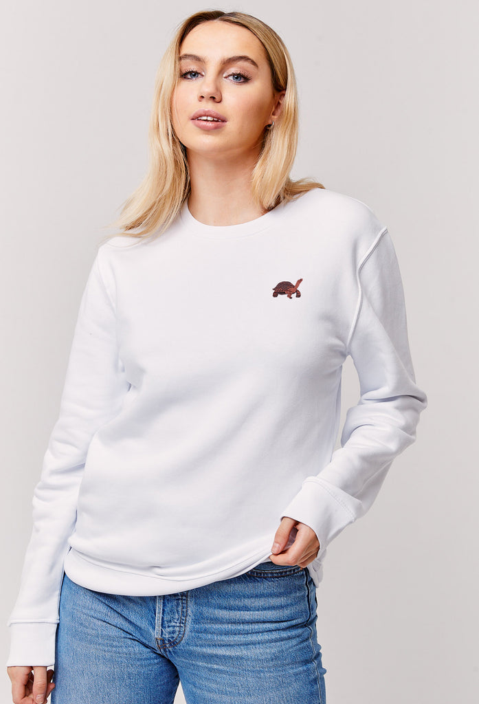galapagos tortoise womens sweatshirt Big Wild Thought