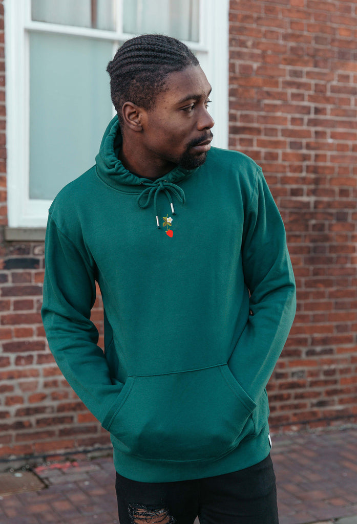 wild strawberry flower hoodie Big Wild Thought