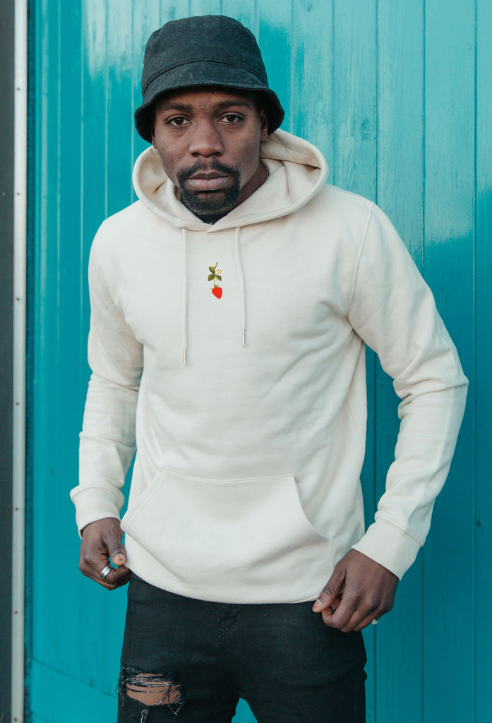 wild strawberry flower hoodie Big Wild Thought