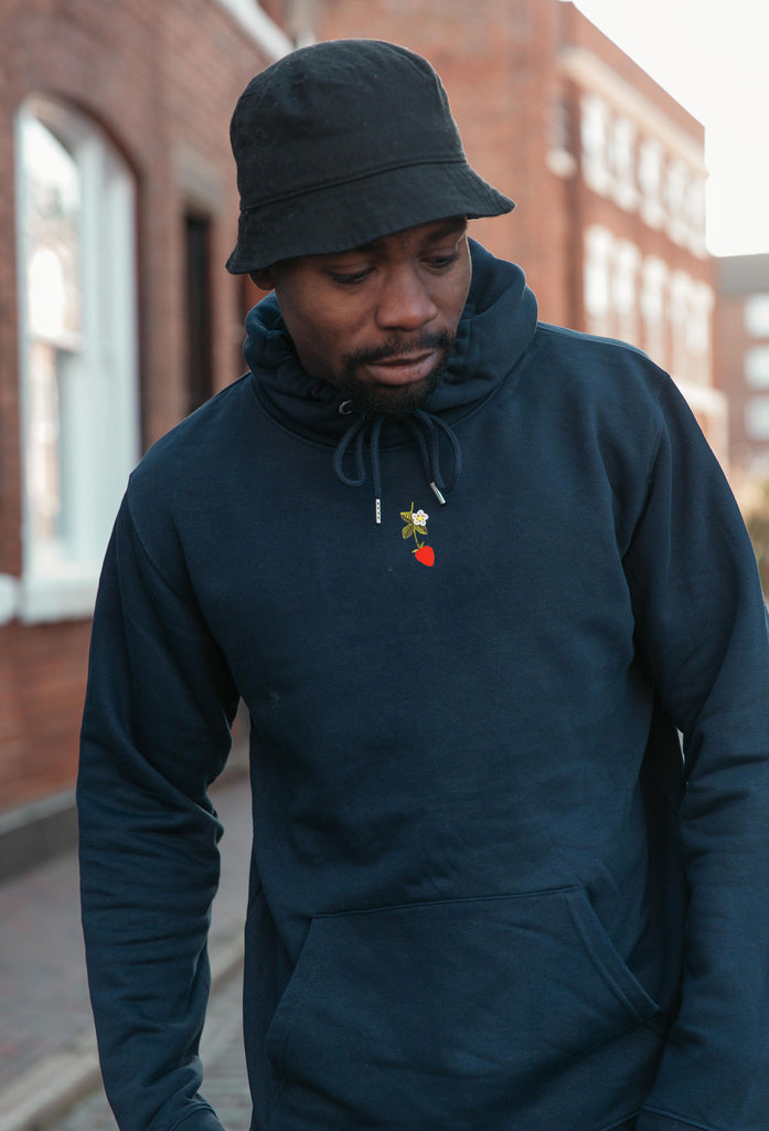 wild strawberry flower hoodie Big Wild Thought