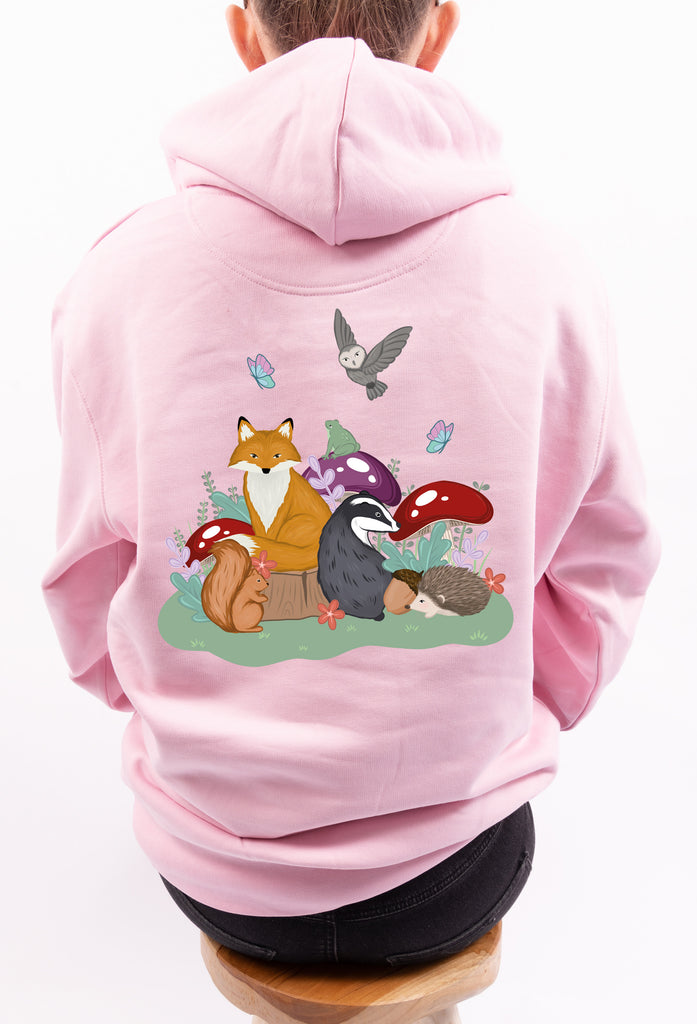 woodland friends unisex hoodie - Big Wild Thought