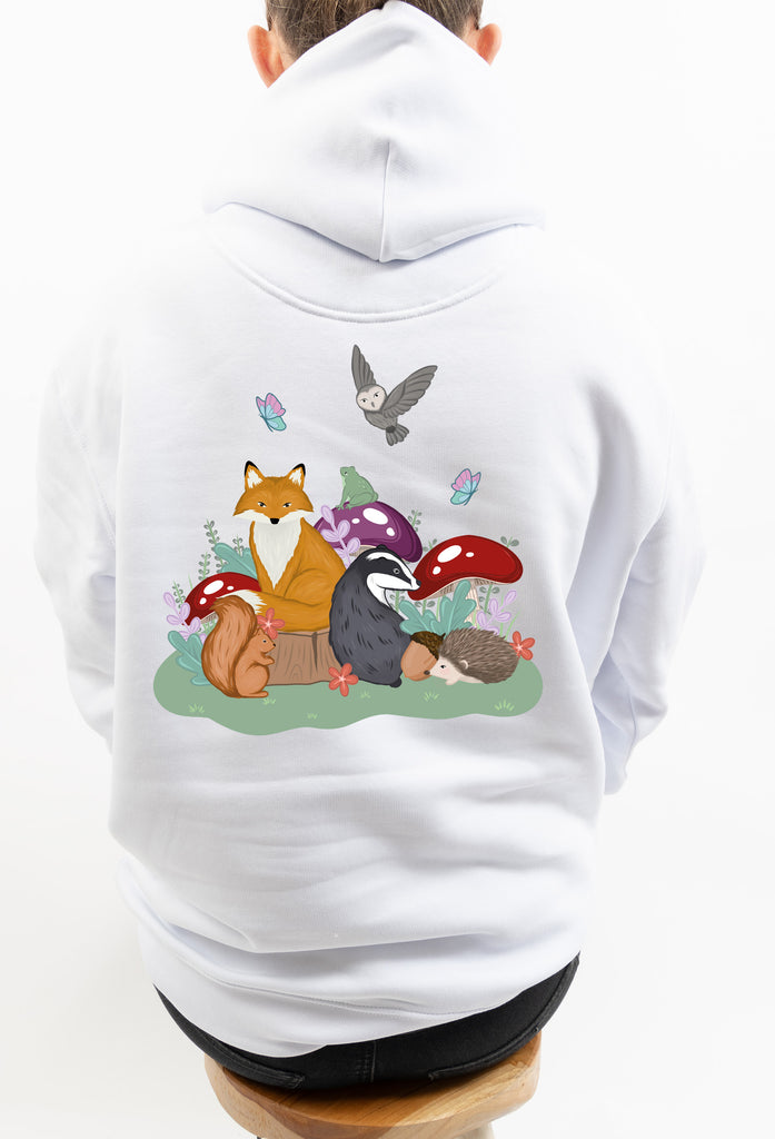 woodland friends unisex hoodie - Big Wild Thought