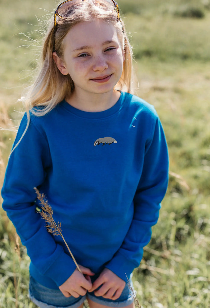 badger childrens sweatshirt Big Wild Thought
