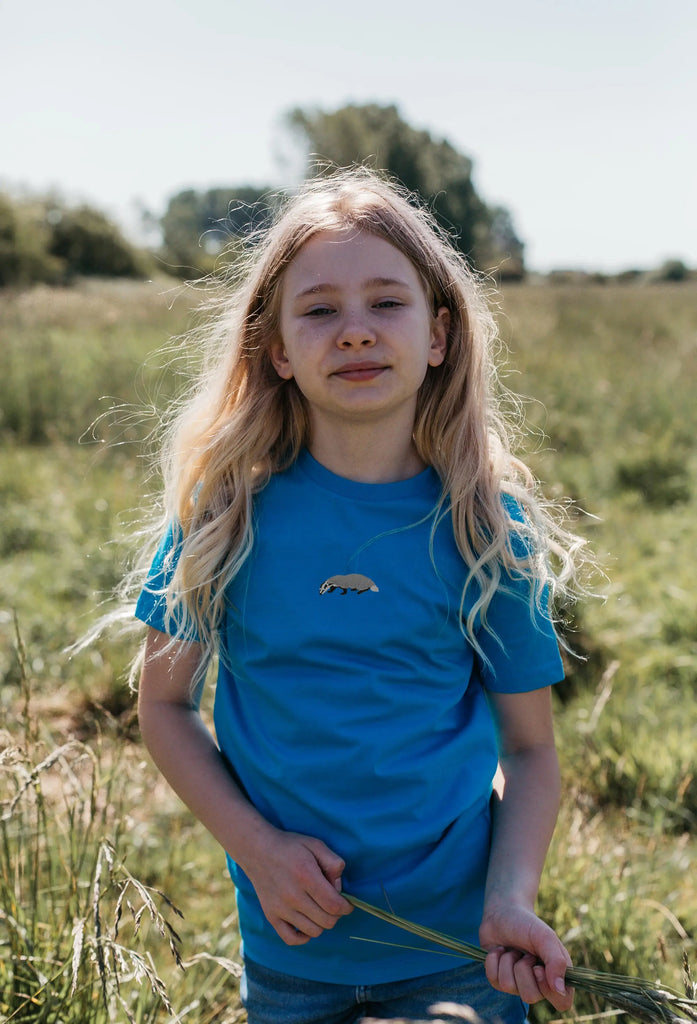 badger childrens t-shirt Big Wild Thought