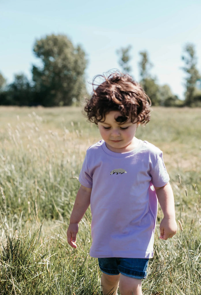 badger childrens t-shirt Big Wild Thought