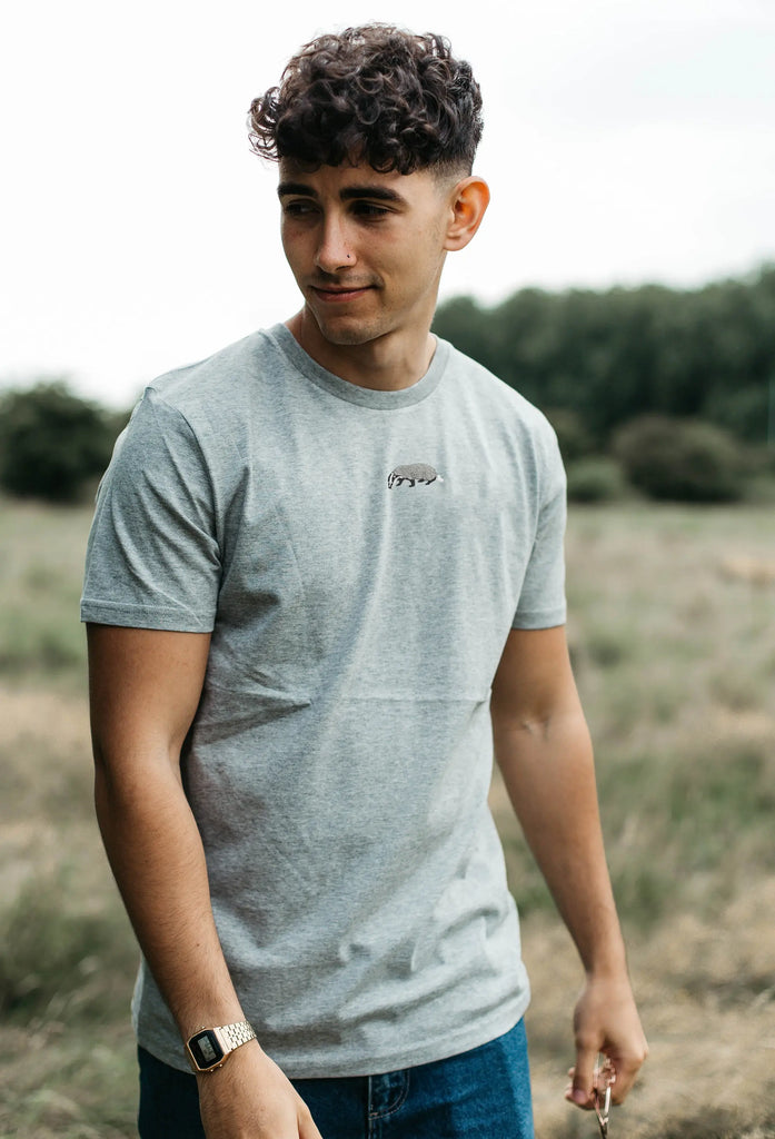 badger mens t-shirt Big Wild Thought