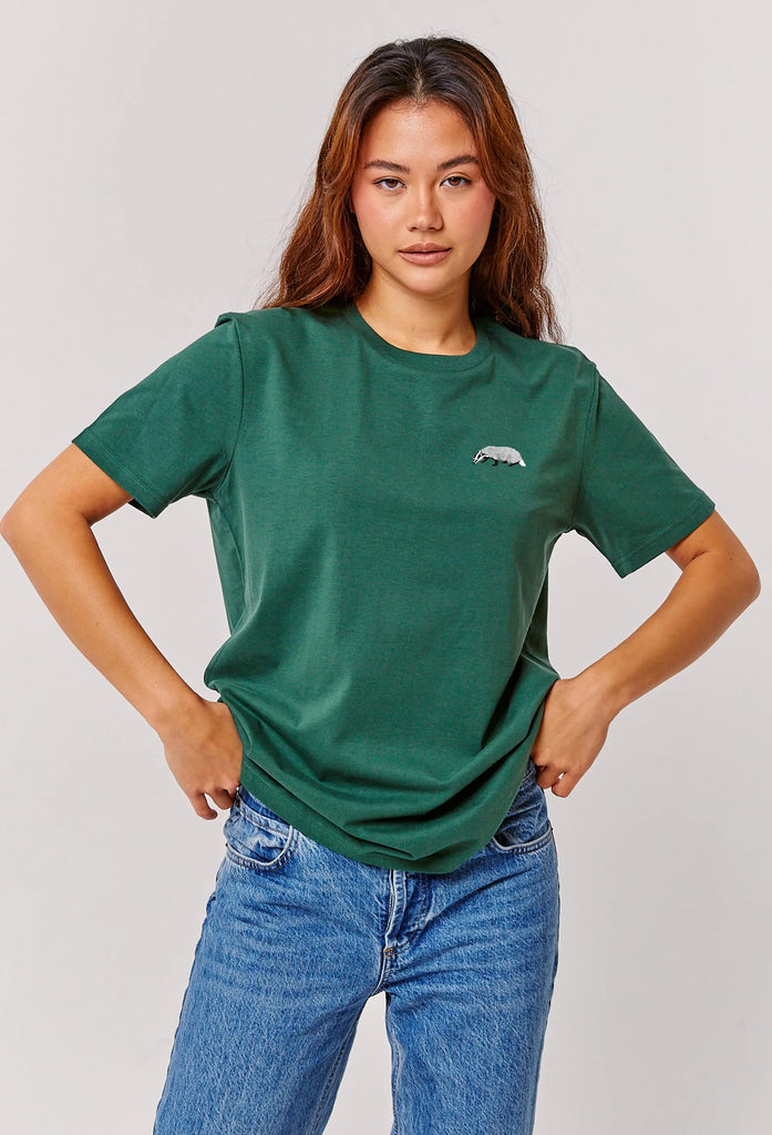 badger womens t-shirt Big Wild Thought