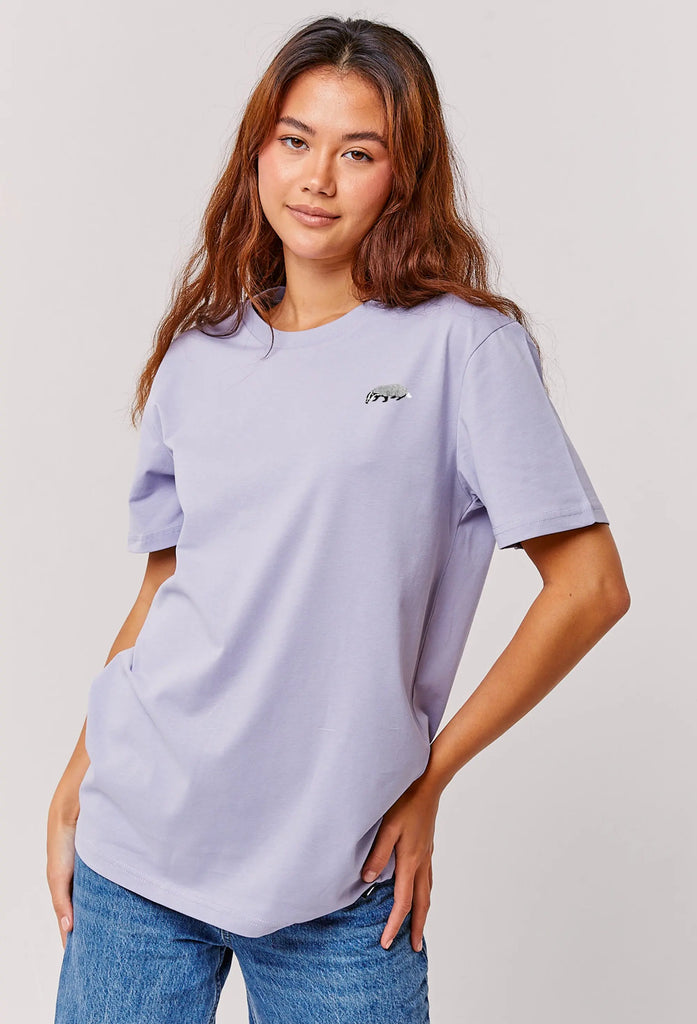 badger womens t-shirt Big Wild Thought