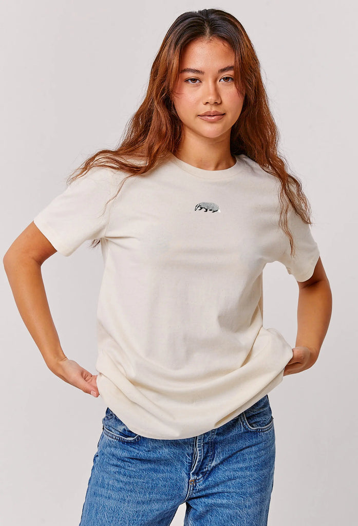 badger womens t-shirt Big Wild Thought