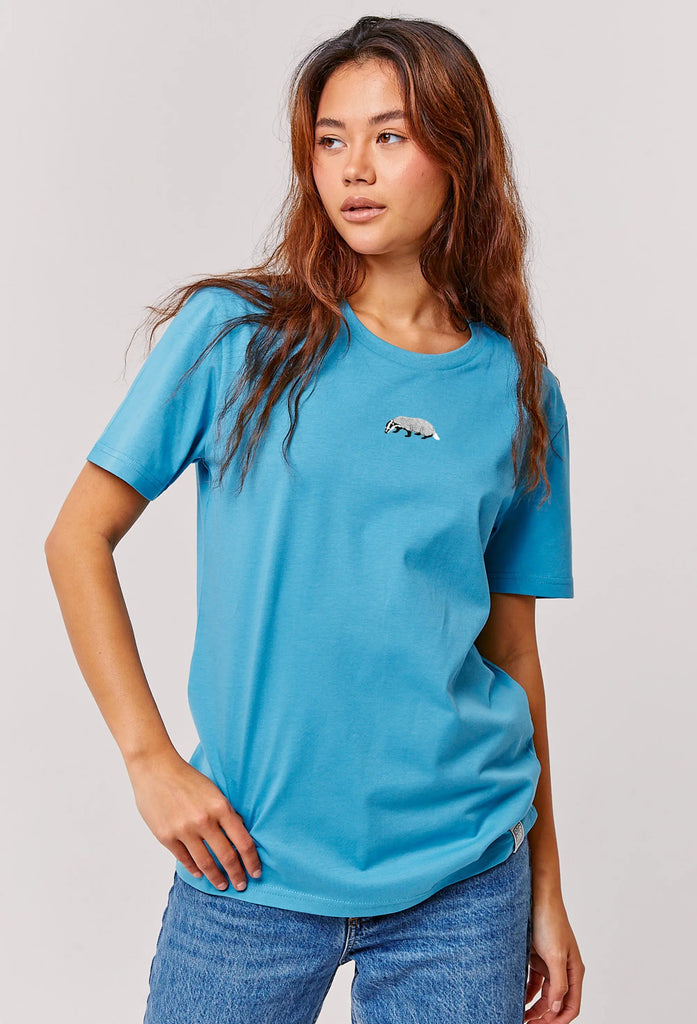 badger womens t-shirt Big Wild Thought
