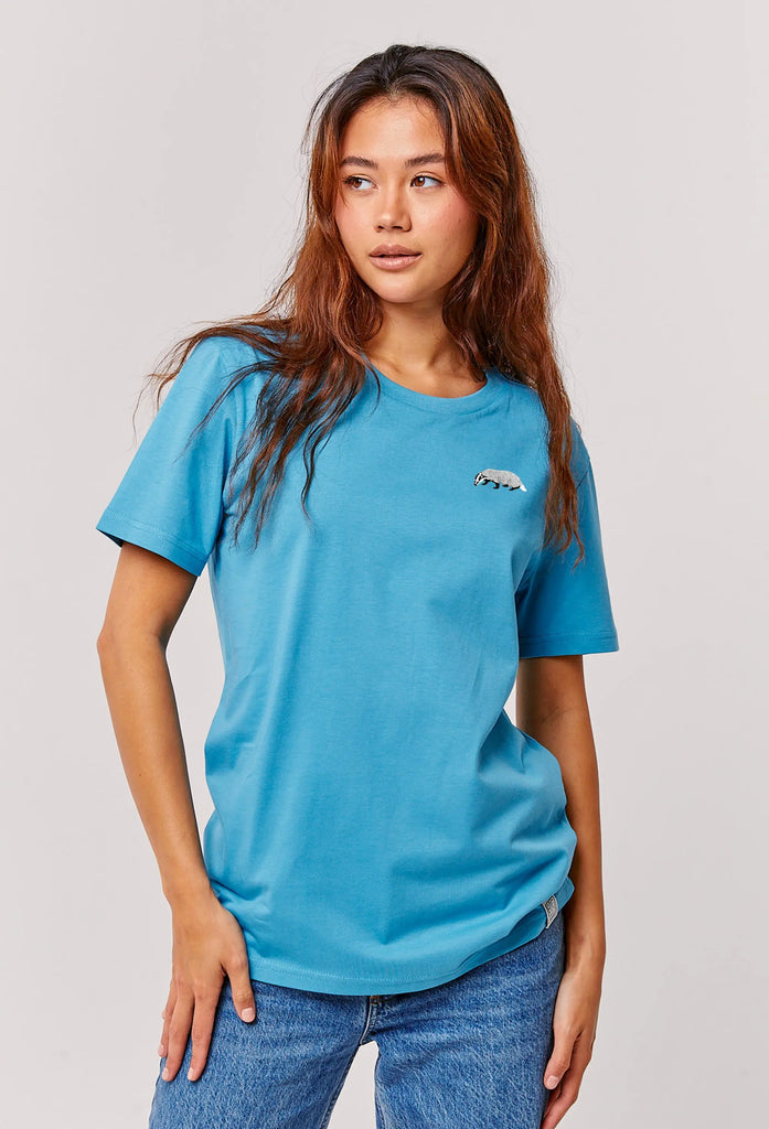 badger womens t-shirt Big Wild Thought