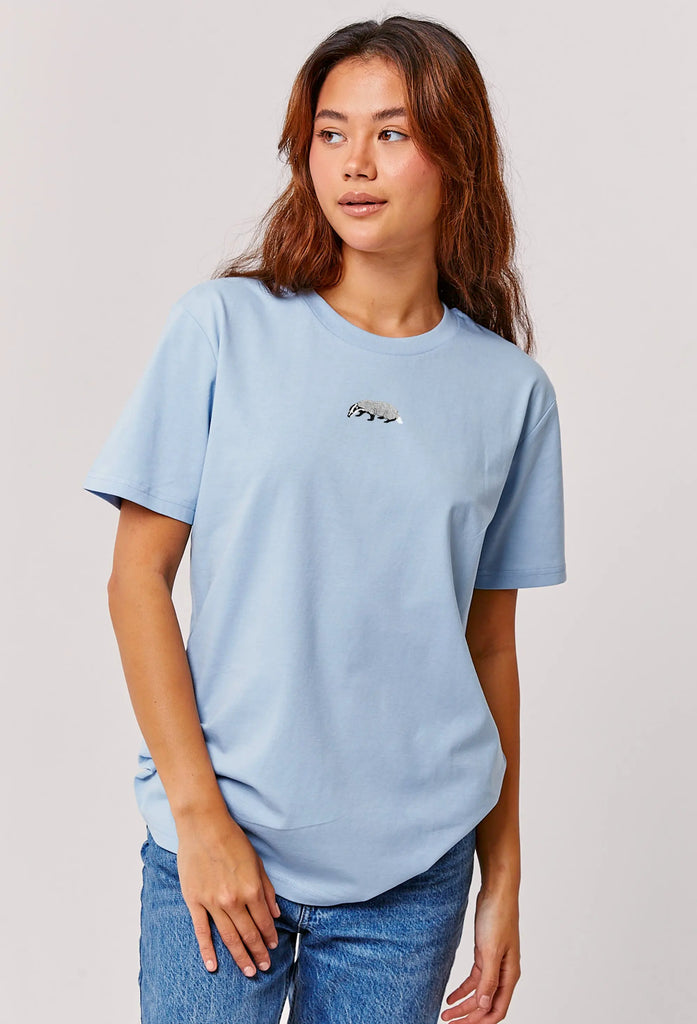 badger womens t-shirt Big Wild Thought