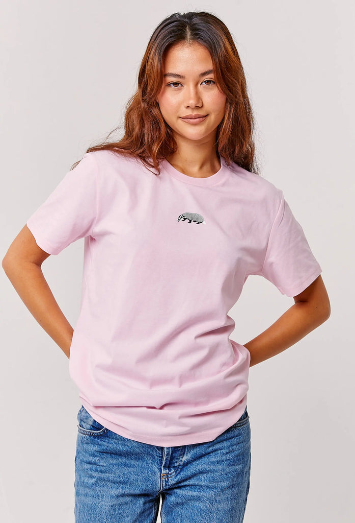 badger womens t-shirt Big Wild Thought