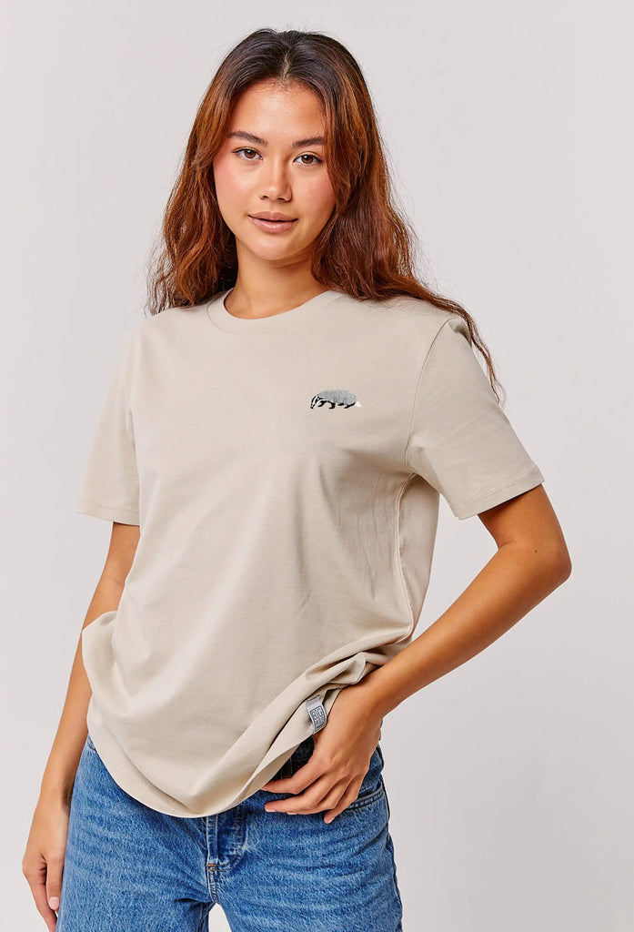 badger womens t-shirt Big Wild Thought