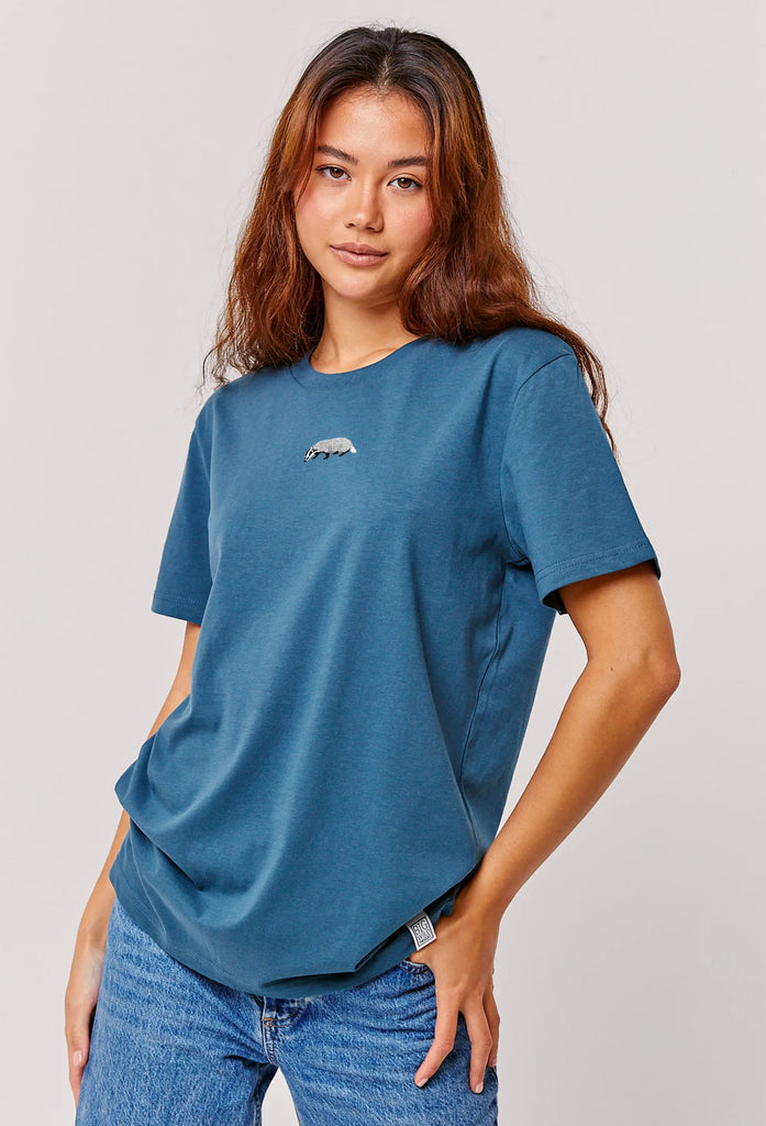 badger womens t-shirt Big Wild Thought