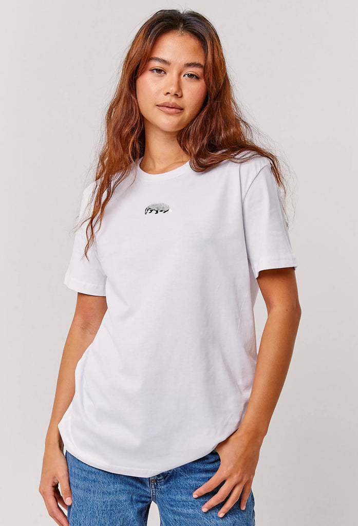 badger womens t-shirt Big Wild Thought