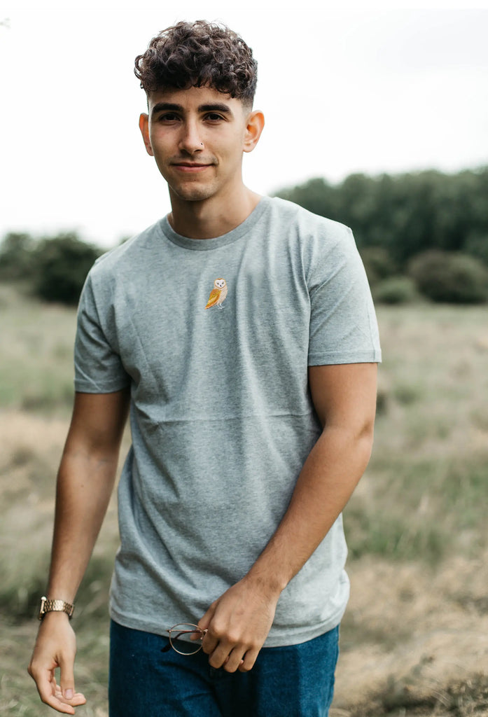 barn owl mens t-shirt Big Wild Thought