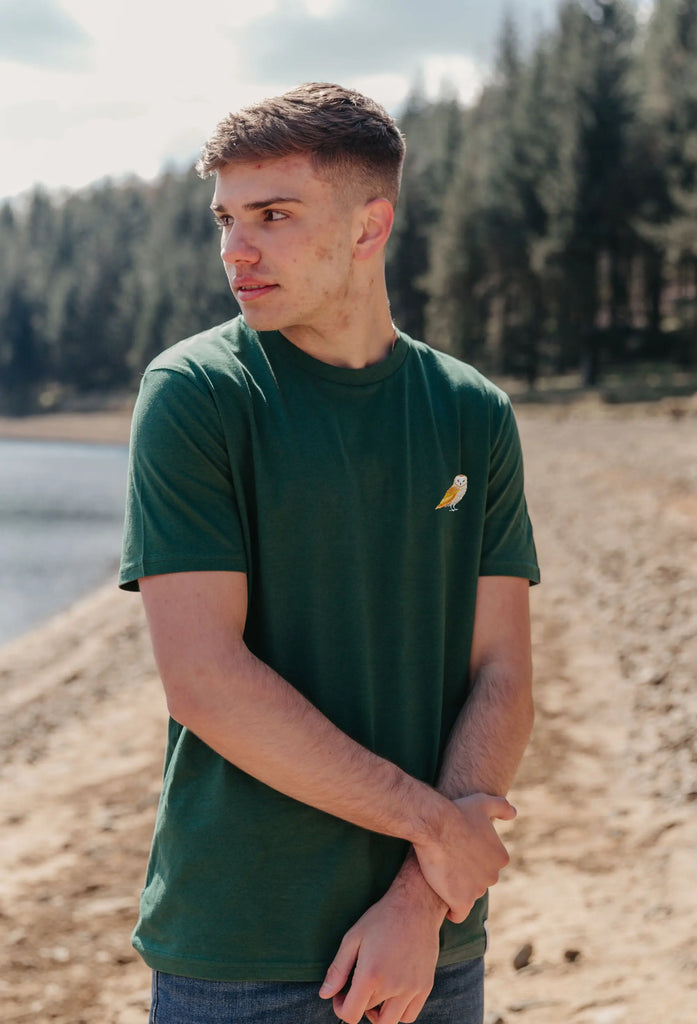 barn owl mens t-shirt Big Wild Thought