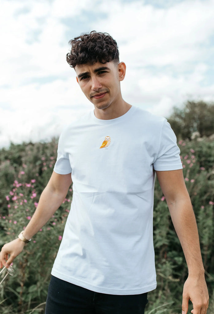 barn owl mens t-shirt Big Wild Thought