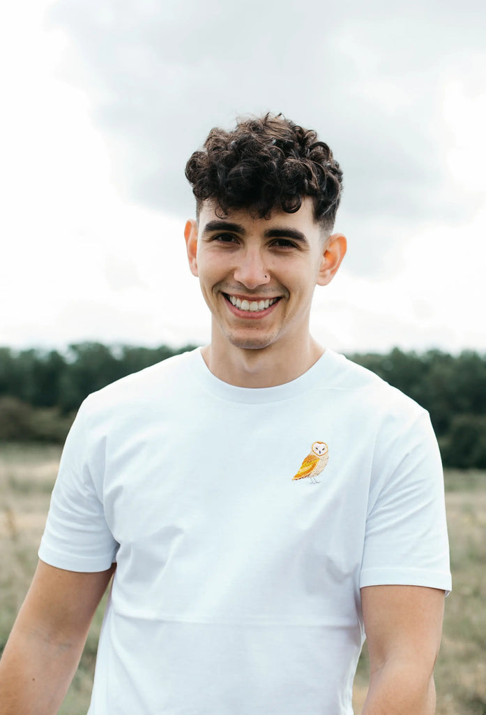 barn owl mens t-shirt Big Wild Thought