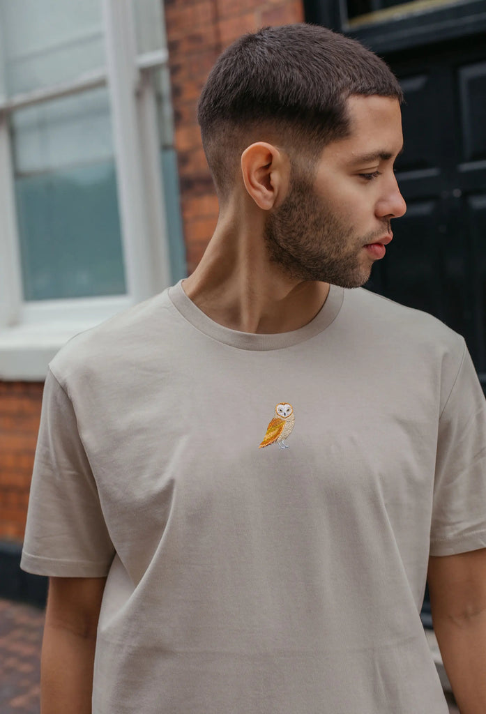 barn owl mens t-shirt Big Wild Thought
