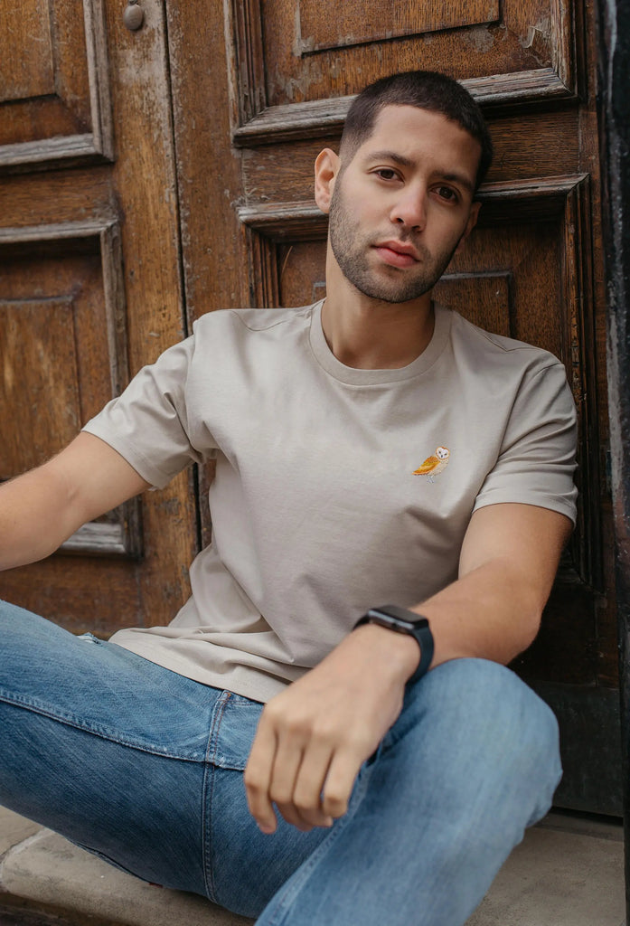 barn owl mens t-shirt Big Wild Thought