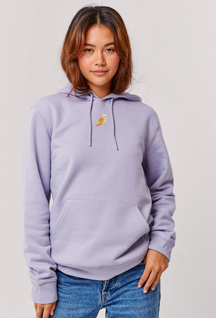barn owl unisex hoodie Big Wild Thought