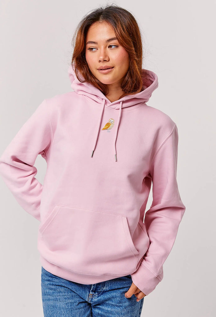 barn owl unisex hoodie Big Wild Thought
