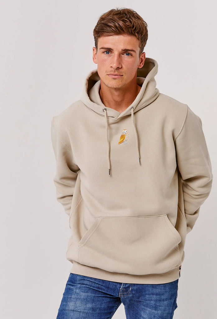 barn owl unisex hoodie Big Wild Thought