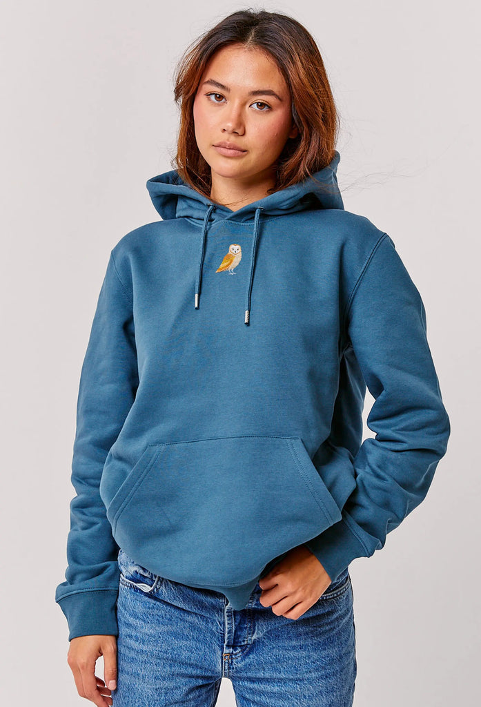 barn owl unisex hoodie Big Wild Thought