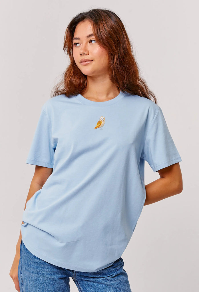 barn owl womens t-shirt Big Wild Thought