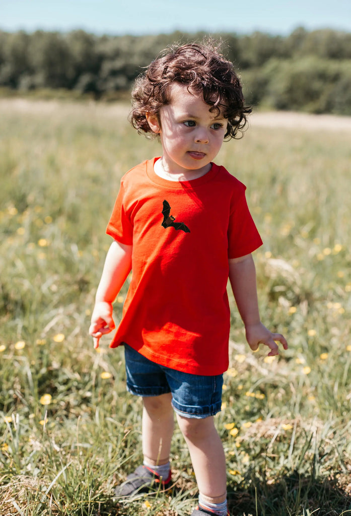 bat childrens t-shirt Big Wild Thought